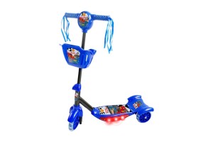 PATINETE COM CESTA AZUL