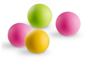 BOLINHA DE VINIL LISA-04 PÇ REF-R498