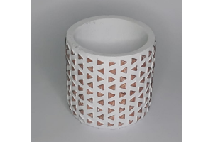 VASO DE CERAMICA ARABESCO 9CM REF-TP1337