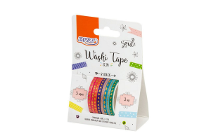 FITA ADESIVA WASHI TAPE SLIM HOT STAM REF-WT0404