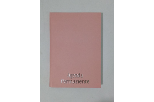 AGENDA COSTURADA ROSA MIOLO PERMANENTE REF-5693