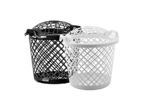 CESTO TELADO COM TAMPA 30L REF-0377